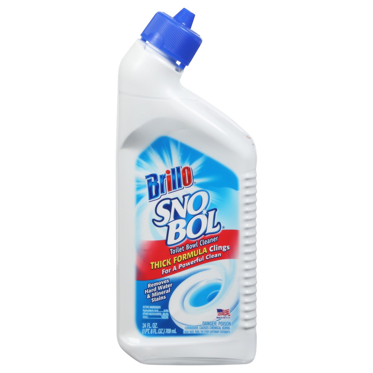 slide 1 of 1, Brillo Snobol Toilet Cleaner, 24 oz