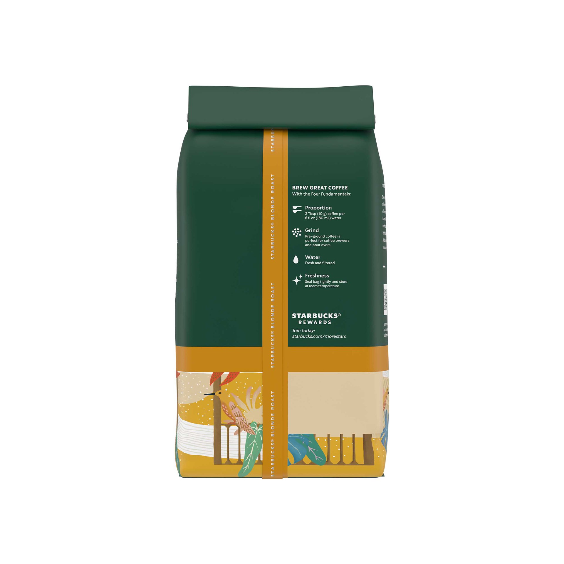 slide 2 of 5, Starbucks Ground Coffee—Starbucks Blonde Roast Coffee—Veranda Blend—100% Arabica—1 bag (12 oz), 12 oz