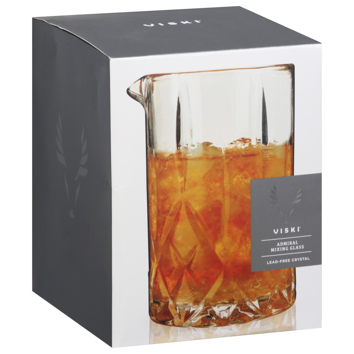 slide 9 of 9, Viski Admiral Mixing Glass, 1 ct