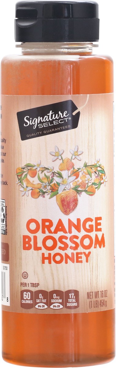 slide 6 of 9, Signature Select Honey Orange Blossom, 16 oz