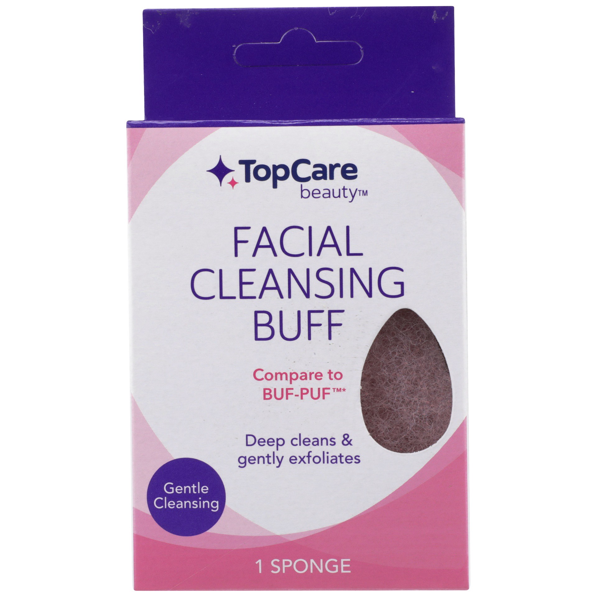 slide 1 of 6, TopCare Cleansing Buff Facial Extra Gentle, 1 ct