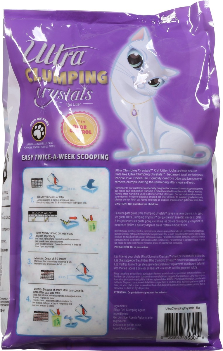slide 7 of 13, Ultra Micro Clumping Crystals Cat Litter 5 lb, 5 lb