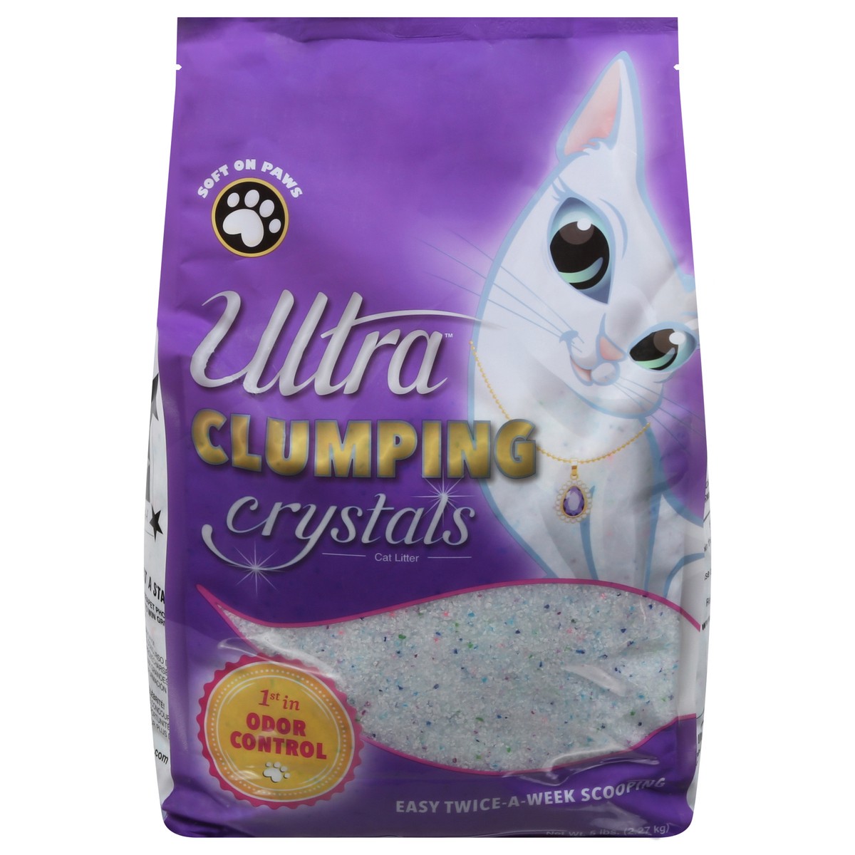 slide 5 of 13, Ultra Micro Clumping Crystals Cat Litter 5 lb, 5 lb
