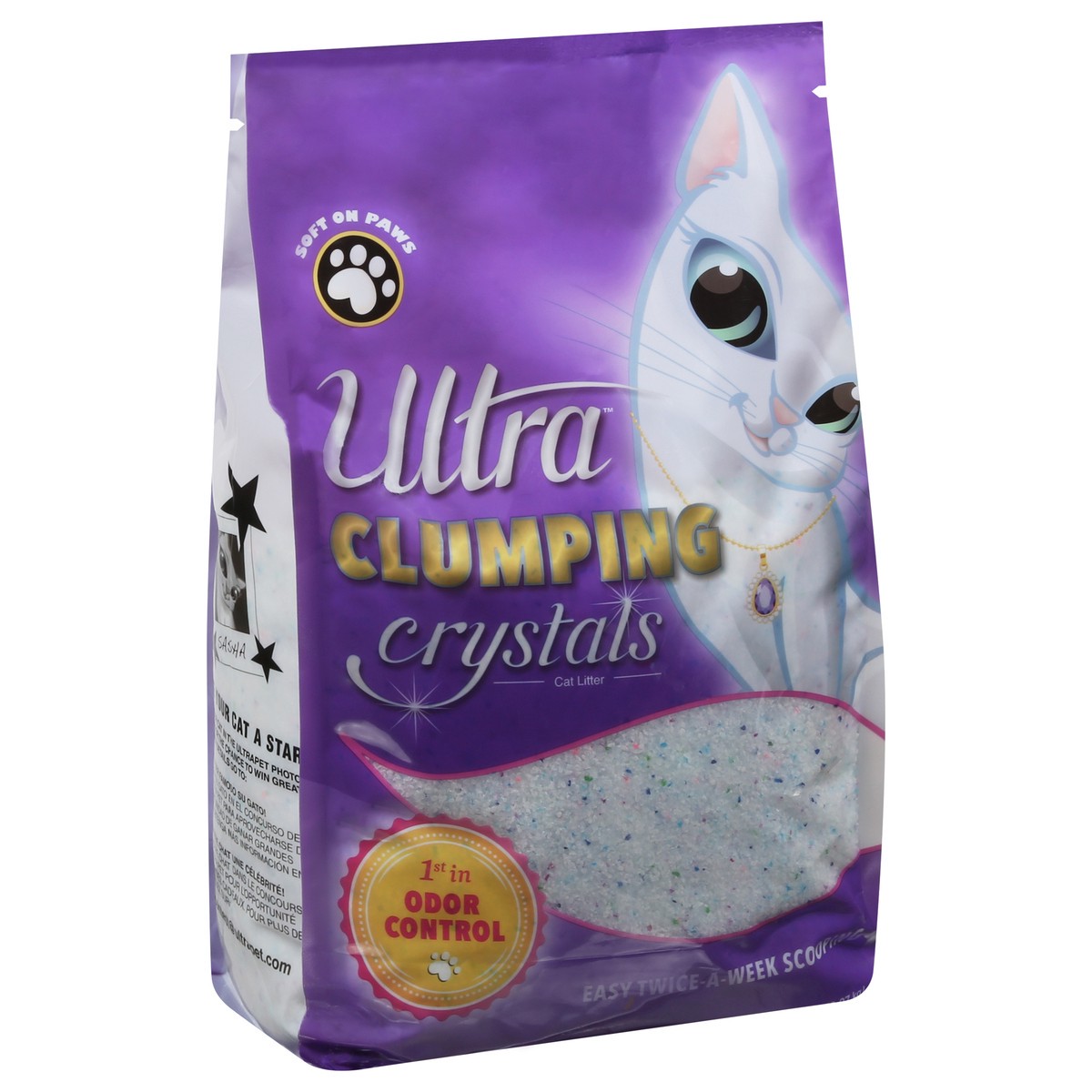 slide 12 of 13, Ultra Micro Clumping Crystals Cat Litter 5 lb, 5 lb