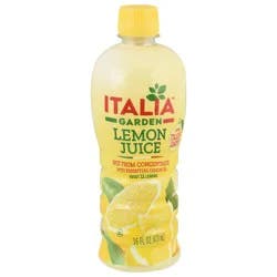Italia Garden Lemon Juice - 16 fl oz