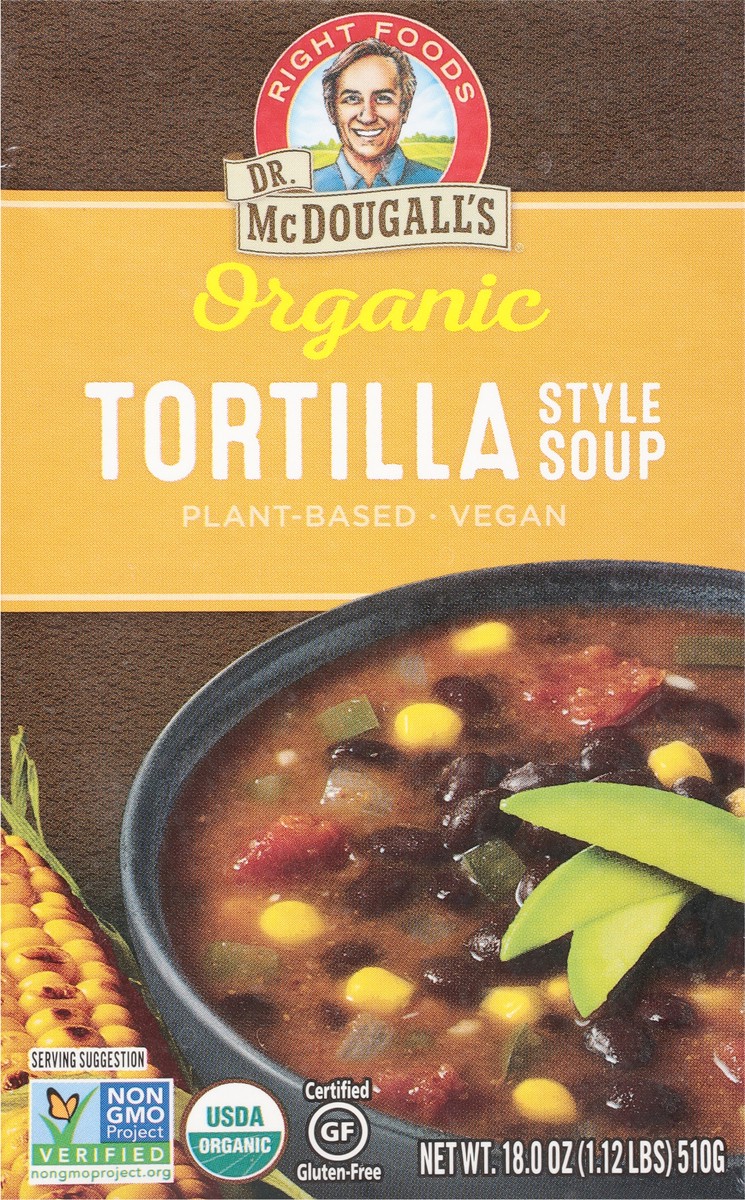 slide 6 of 9, Dr. McDougall's Organic Tortilla Style Soup 18.0 oz, 18 oz