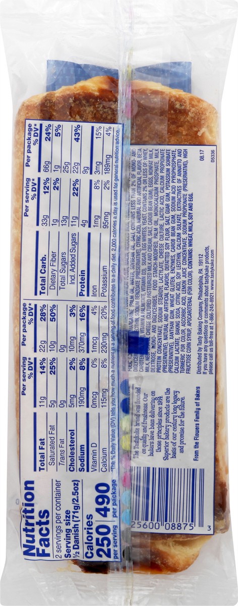 slide 6 of 9, Tastykake Cheese Danish 5 oz, 5 oz