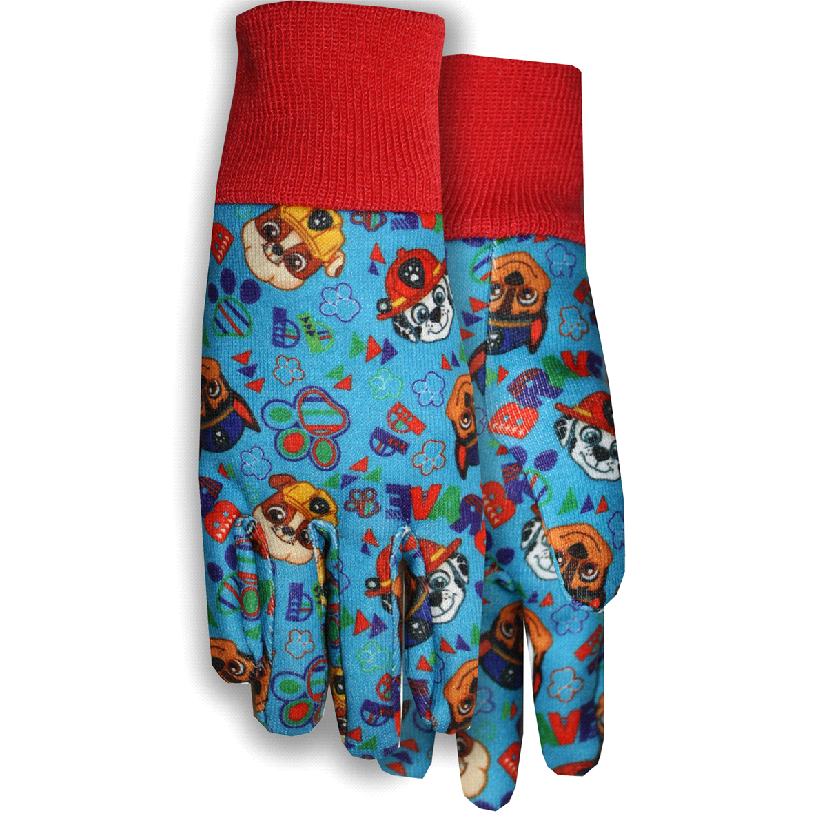 slide 1 of 1, Nickelodeon Jersey Gloves, Toddler, 3+, 1 pair