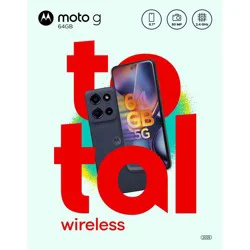 Tracfone Wireless Moto G 5G 64GB Prepaid Smartphone Locked, 1 ct