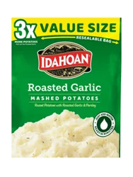 Idahoan Roasted Garlic Mashed Potatoes Value Size 12 oz