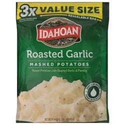 Idahoan Roasted Garlic Mashed Potatoes Value Size 12 oz