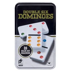 Cardinal Industries Double Six Dominoes Game