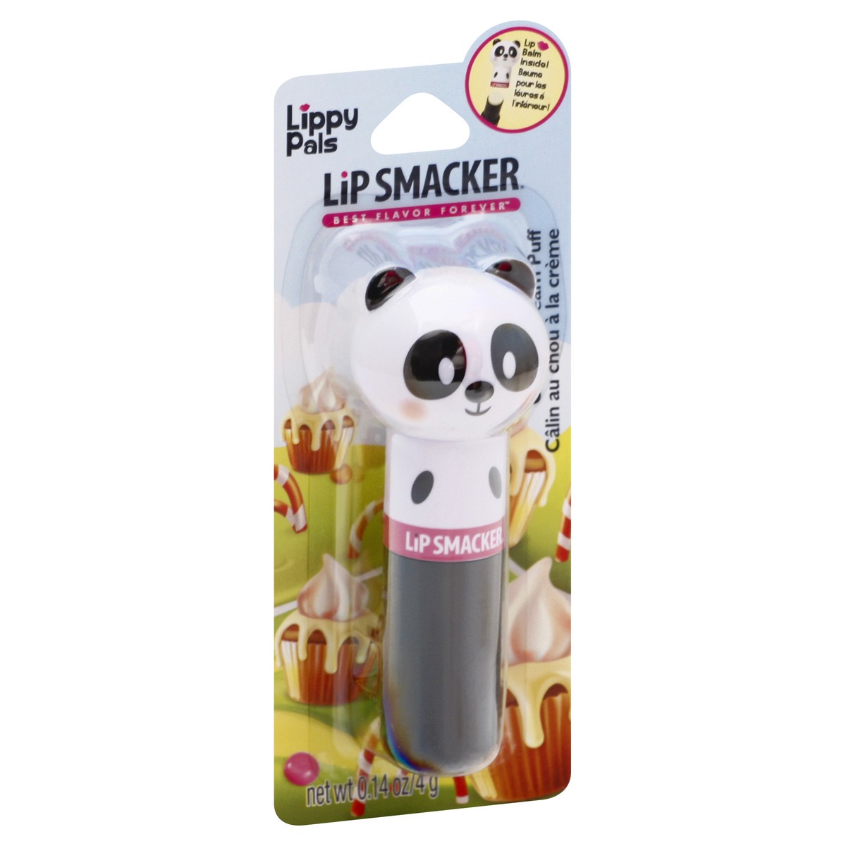 slide 7 of 12, Lip Smacker Lippy Pal Cuddy Cream Puff Lip Balm 0.14 oz, 0.14 oz