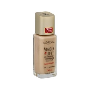 slide 1 of 1, L'Oréal Visible Lift Line-Minimizing & Tone-Enhancing Makeup, Classic Ivory 143, 1 oz