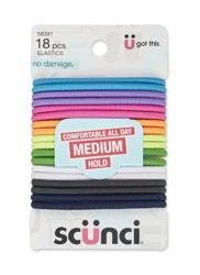 scünci No Damage Elastics Neon Hair Ties