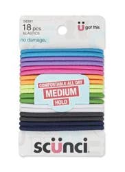 scünci No Damage Elastics Neon Hair Ties