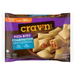 Crav'n Flavor Combination Pizza Bites Family Size 45 oz