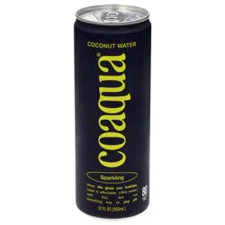 Coaqua Sparkling Coconut Water Can