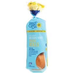 Bright Sky Bake House Gluten Free Artisan White Dinner Rolls
