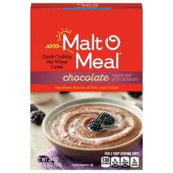 Malt-O-Meal Chocolate Wheat Hot Cereal, 28 OZ Box