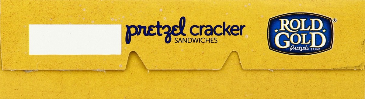 slide 2 of 6, Rold Gold Pretzels Sharp Cheddar Pretzel Cracker Sandwiches, 6 ct; 0.66 oz