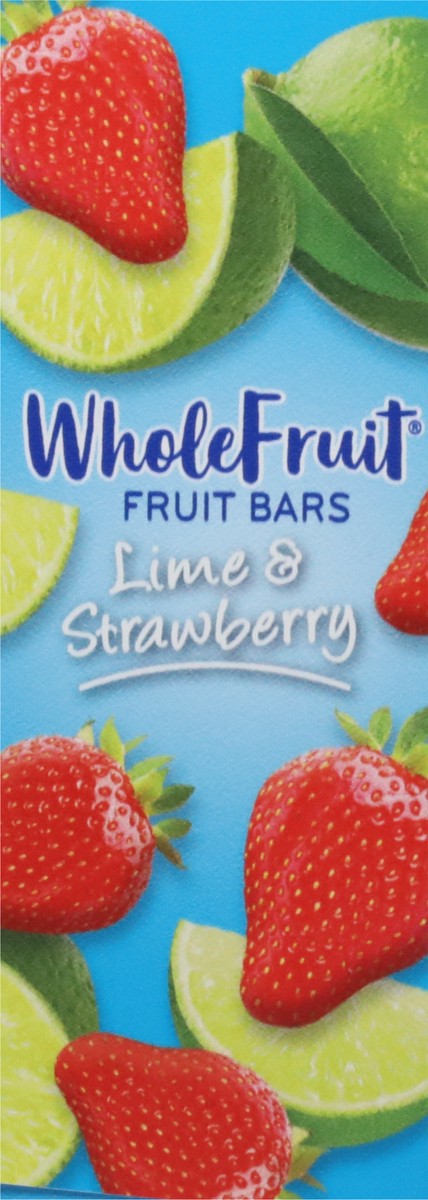 slide 2 of 13, Whole Fruit Lime & Strawberry Fruit Bars 6 - 2.75 fl oz Bars, 6 ct