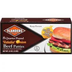 Flanders Beef Patties with Onions