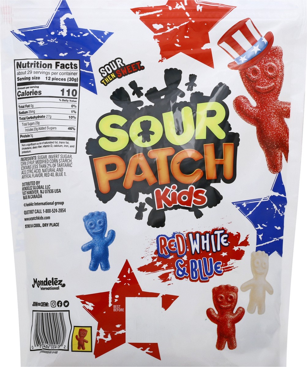 slide 11 of 11, Sour Patch Kids Soft & Chewy Red White & Blue Candy 30.4 oz, 30.4 oz