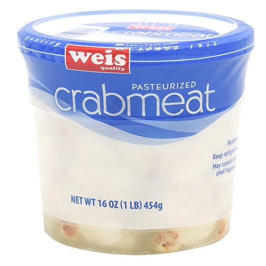 slide 1 of 1, Pastuerized, Blue Swimming Crab Jumbo Lump Crab Meat, 16 oz