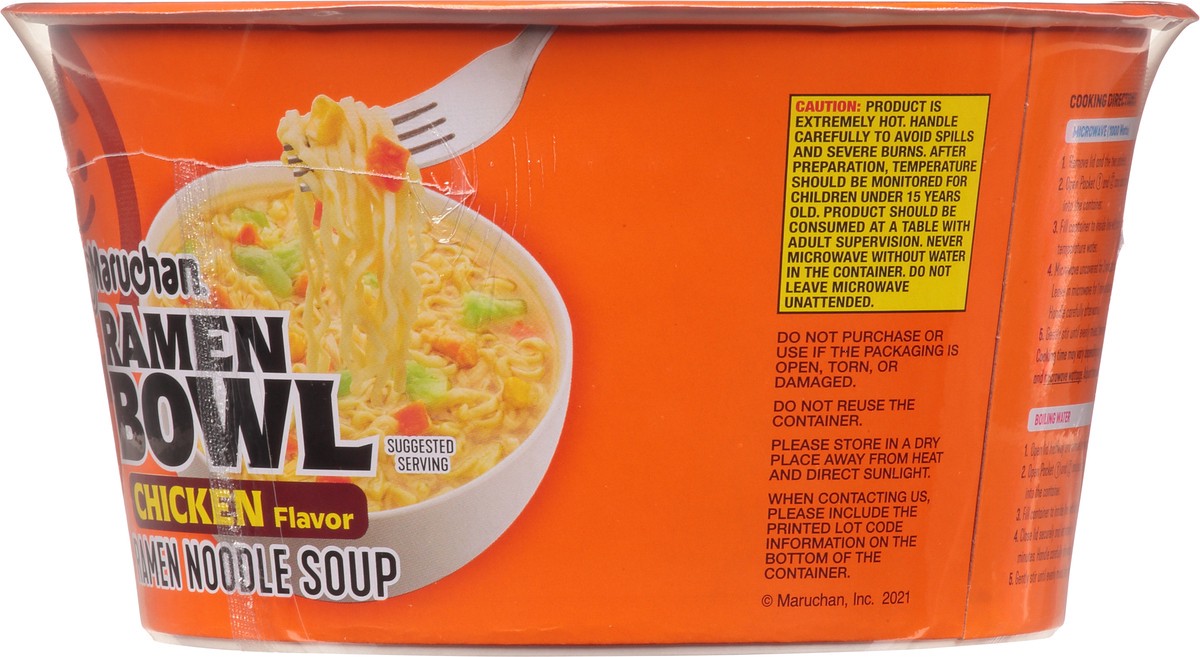 slide 8 of 9, Maruchan Chicken Flavor Ramen Bowl 3.31 oz Cup, 3.31 oz