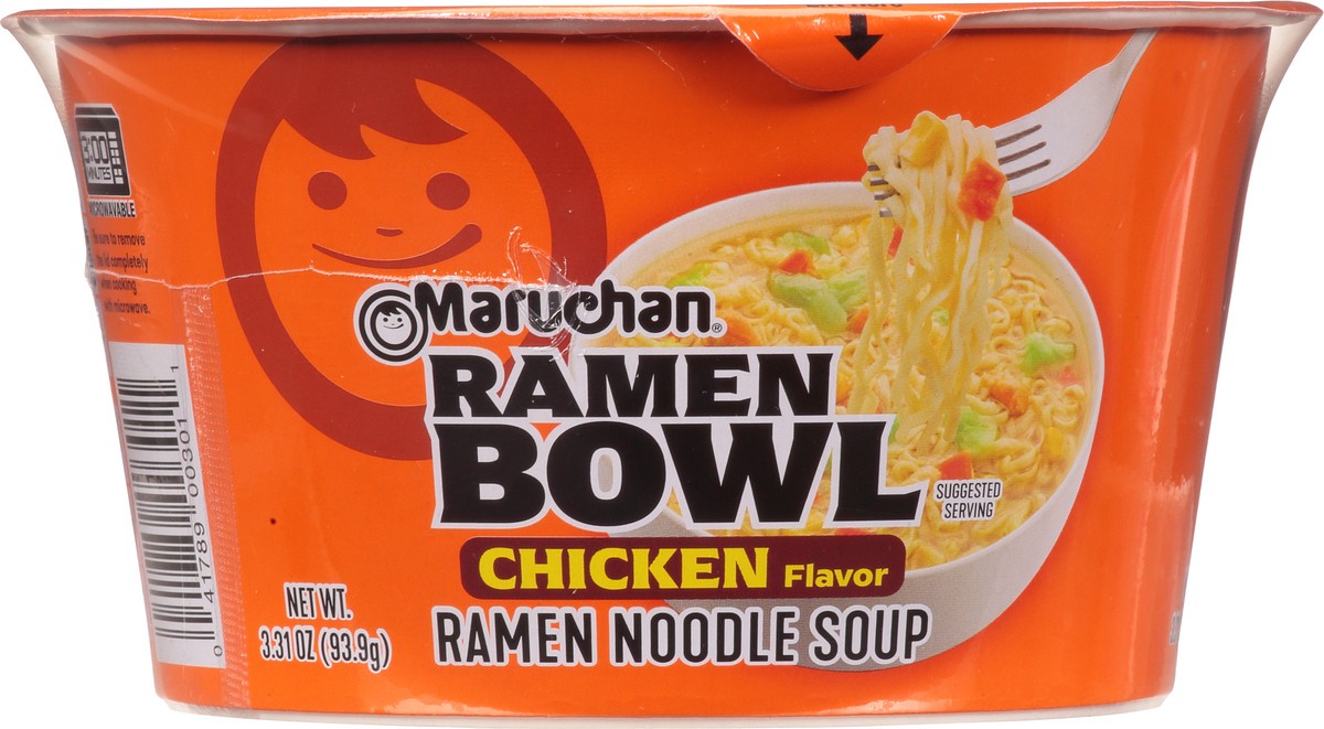 slide 2 of 9, Maruchan Chicken Flavor Ramen Bowl 3.31 oz Cup, 3.31 oz