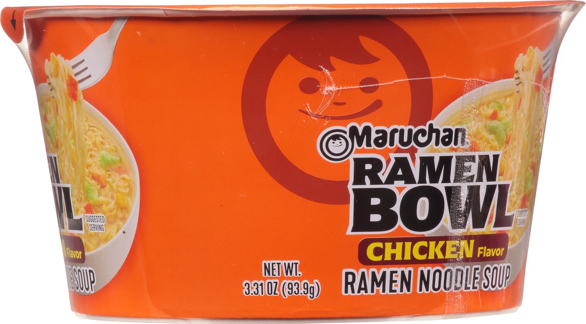 slide 7 of 9, Maruchan Chicken Flavor Ramen Bowl 3.31 oz Cup, 3.31 oz