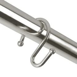 Everyday Living S Shower Curtain Hook - Nickel
