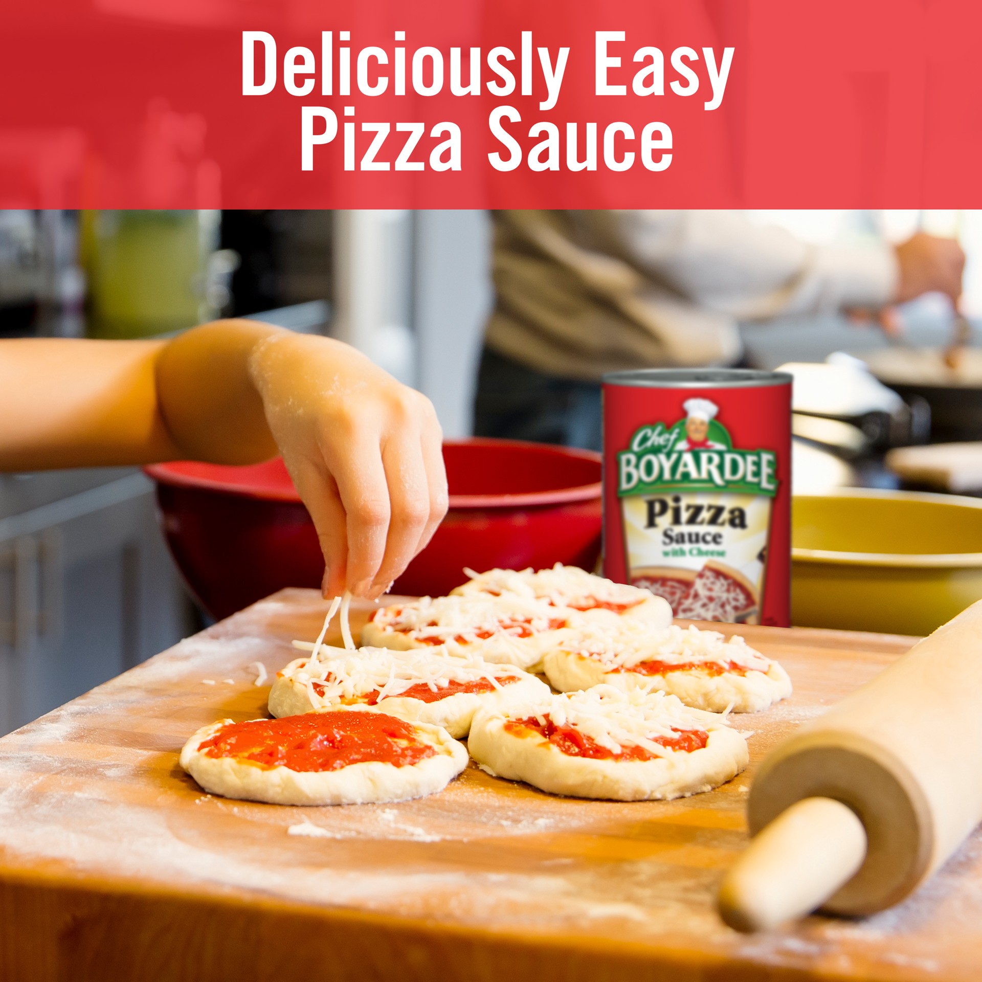 slide 4 of 5, Chef Boyardee Pizza Sauce with Cheese 15 oz, 15 oz