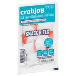 Louis Kemp Crabjoy Snack Bites Imitation Crabmeat 3 oz