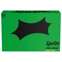 Sprite Zero Sugar Cans, 12 fl oz, 24 Pack