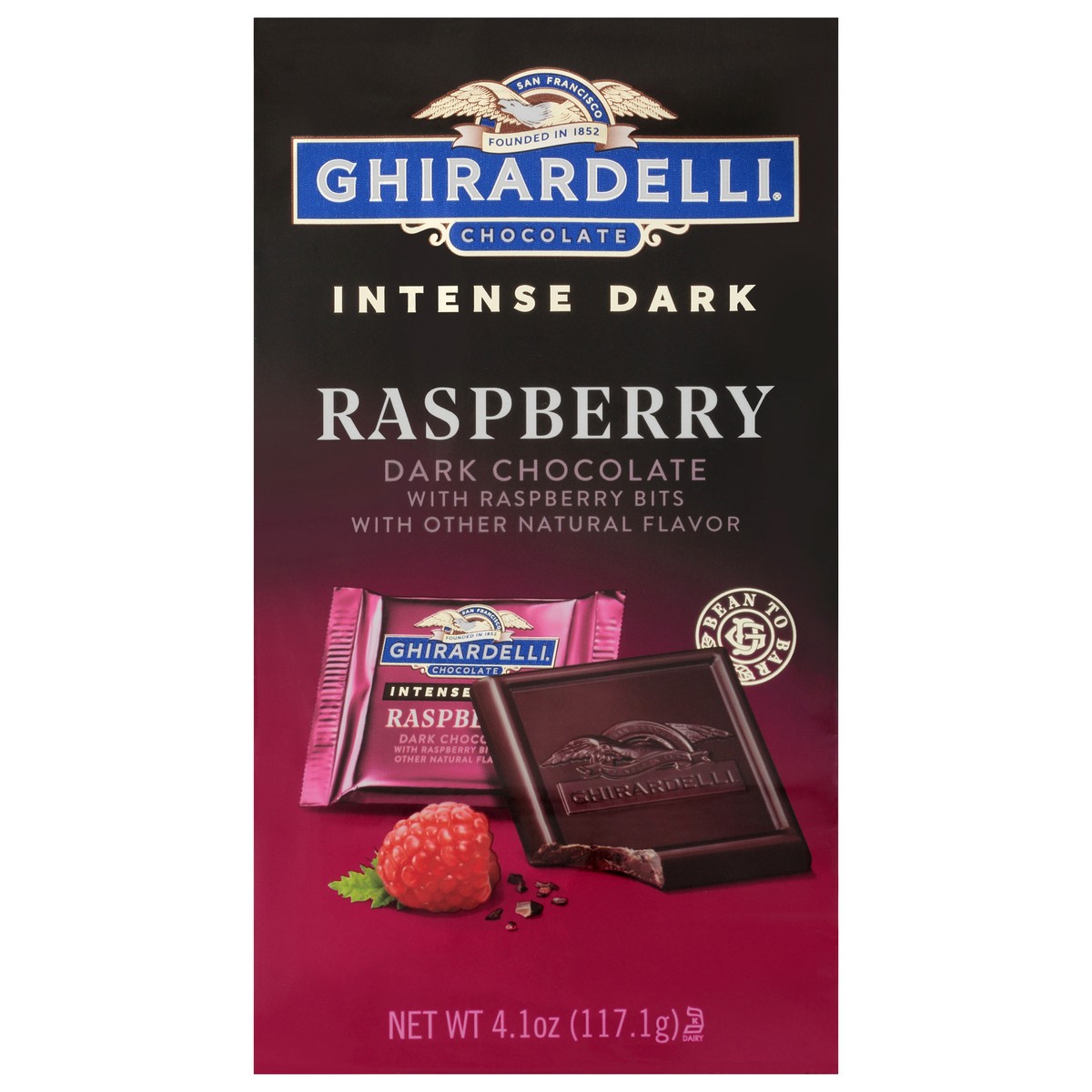 slide 1 of 8, Ghirardelli Intense Dark Raspberry Chocolate 4.1 oz, 4.1 oz