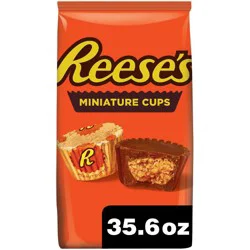 Reese's Peanut Butter Candy, Milk Chocolate, Peanut Butter, Miniatures