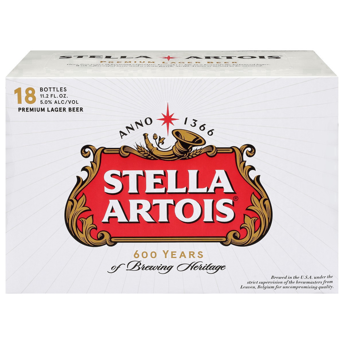 slide 31 of 54, Stella Artois Premium Lager Beer 18 - 11.2 fl oz Bottles, 18 ct; 11.2 oz