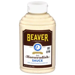 Beaver Brand Deli Horseradish Sauce 12 oz