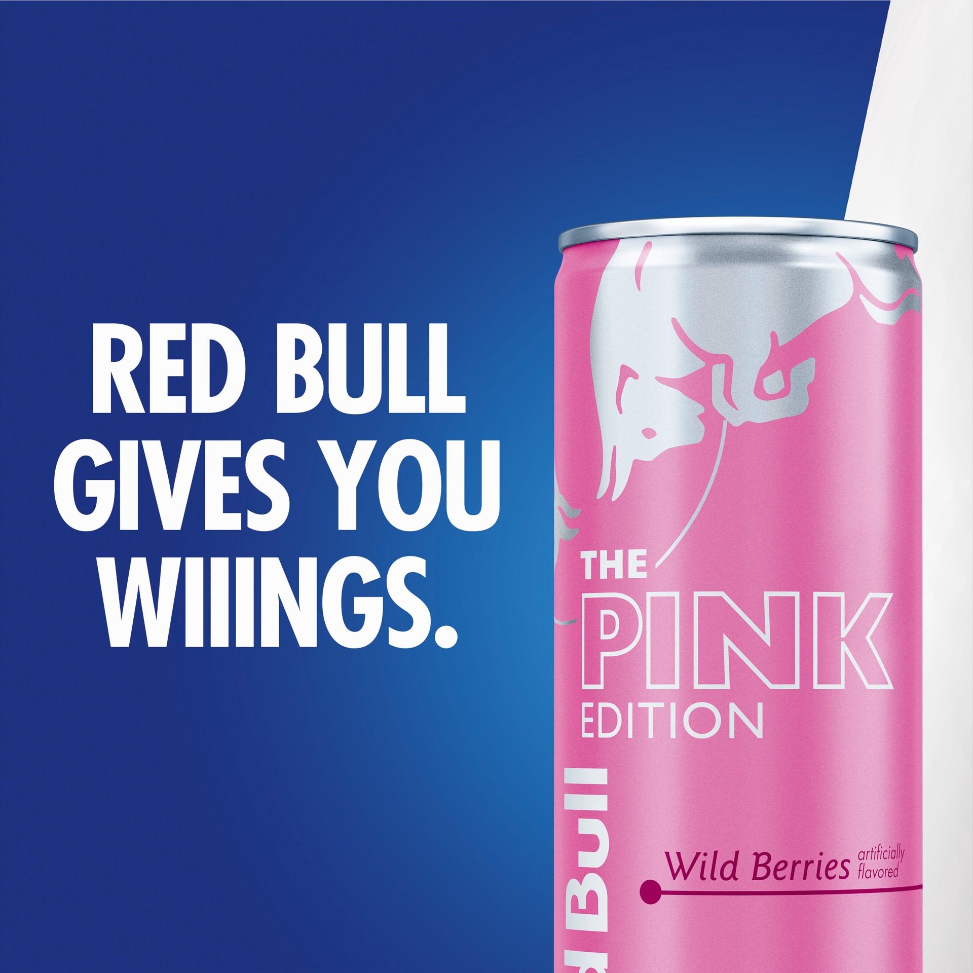 slide 7 of 8, Red Bull Pink Edition Energy Drink, Wild Berries, 8.4 fl. oz., Case of 24 cans, with 80mg Caffeine, Taurine & B Vitamins, 24 ct