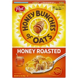 Honey Bunches Of Oats Honey Roasted Cereal