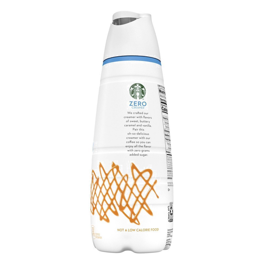 slide 56 of 89, Starbucks Zero Caramel Flavored Liquid Coffee Creamer, Caramel Flavored Creamer 28 fl oz., 28 fl oz