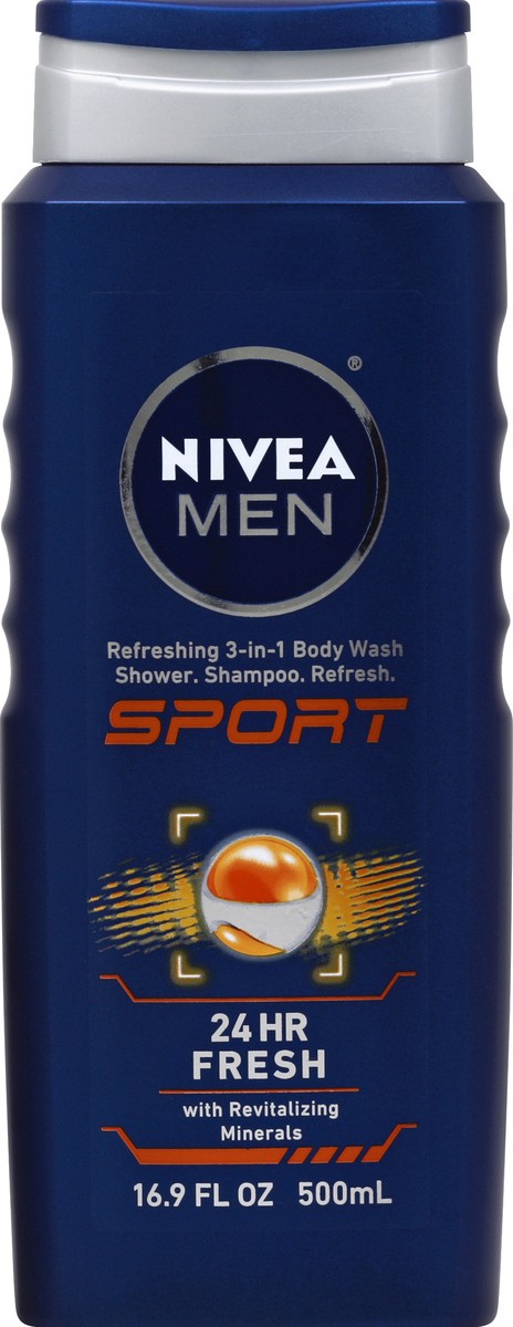 slide 1 of 3, Nivea Body Wash 16.9 oz, 16.9 fl oz