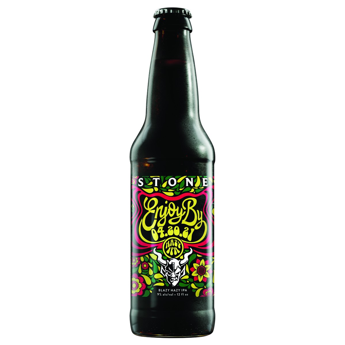 slide 1 of 2, Stone Brewing Beer, Blazy Hazy IPA, Enjoy By 04.20.21, 12 oz
