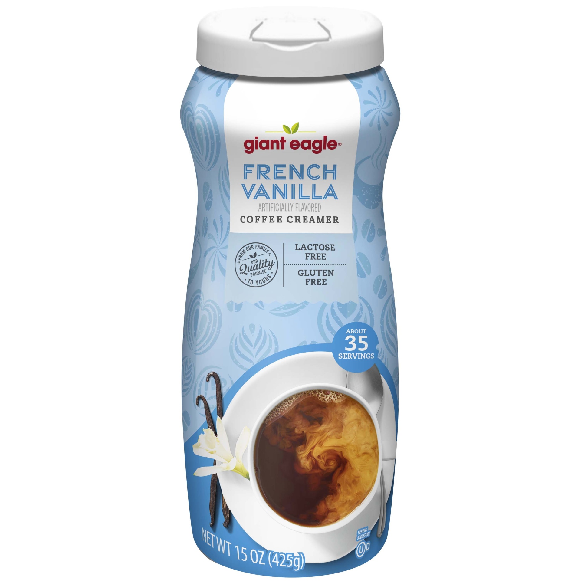 slide 1 of 1, Giant Eagle Lactose-Free French Vanilla Creamer- 15 oz, 15 oz