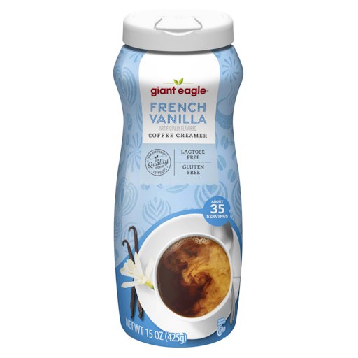 slide 1 of 1, Giant Eagle Lactose-Free French Vanilla Creamer- 15 oz, 15 oz