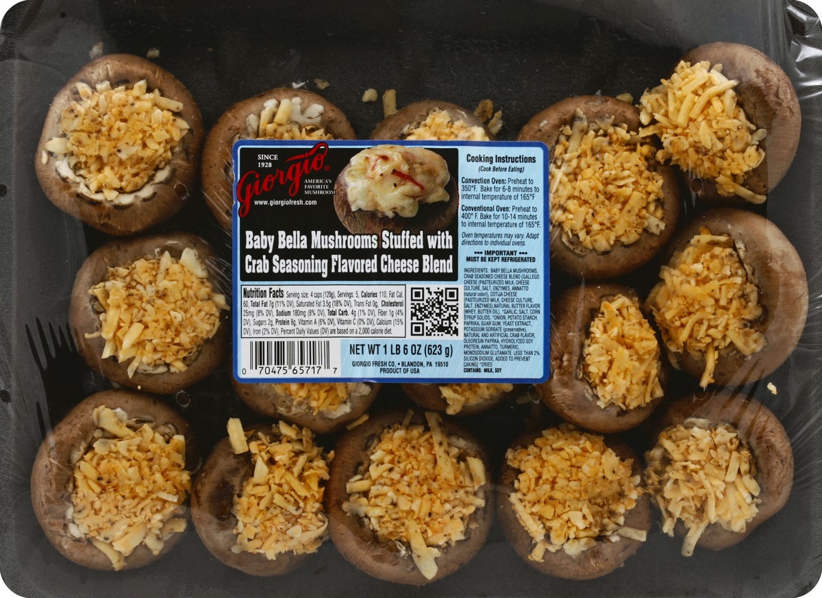 slide 4 of 4, Giorgio Mushrooms 1 lb, 1 lb