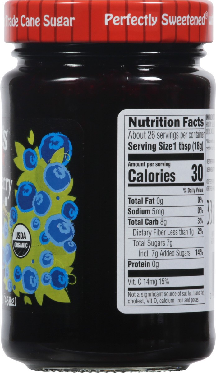 slide 9 of 9, Crofter's Organic Premium Wild Blueberry Fruit Spread, 1 ct