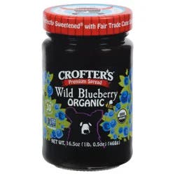 Crofter's Organic Premium Wild Blueberry Fruit Spread